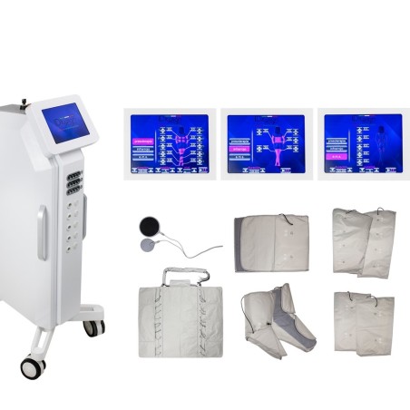 Presoterapia Digital 3 en 1 Premium i-Medstetic con Electroestimulación y Sauna -i-Medstetic -Aparatología Estética